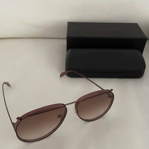 Alexander McQueen super modern pilot shape